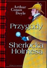 Okładka Przygody Sherlocka Holmesa