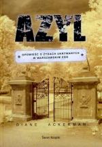 Okładka Azyl. Opowieść o Żydach ukrywanych w warszawskim ZOO