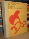 Okładka Literatura polska okresu pozytywizmu