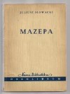Okładka Mazepa