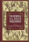 Okładka Pro Memoria dla rodzin warszawskich