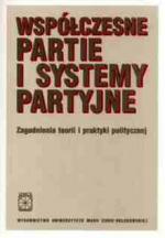 Okładka Współczesne partie i systemy partyjne