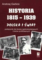 Okładka Historia 1815-1939. Polska i świat