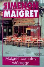 Okładka Maigret i samotny włóczęga