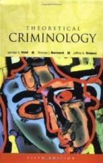 Theoretical criminology