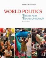 World politics. Trend and transformation