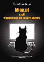 Okładka Miau.pl, czyli wychowanie na uboczu kultury
