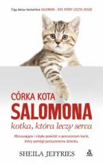 Okładka Córka kota Salomona - kotka, która leczy serca