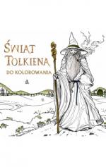 Okładka Świat Tolkiena do kolorowania
