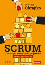 Okładka Scrum. O zwinnym zarządzaniu projektami.