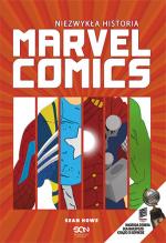 Okładka Niezwykła historia Marvel Comics