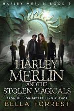 Okładka Harley Merlin and the Stolen Magicals