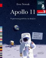 Okładka Apollo 11. O pierwszym lądowaniu na Księżycu. Czytam sobie. Poziom 3
