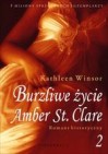 Okładka Burzliwe życie Amber St. Clare 2
