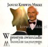 Okładka Janusz Korwin-Mikke - W prostym zwierciadle
