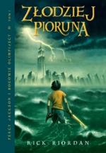Okładka Percy Jackson i Bogowie Olimpijscy: Złodziej pioruna