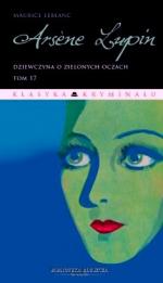 Okładka Arsene Lupin, Dziewczyna o zielonych oczach