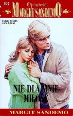 Okładka Nie dla mnie miłość