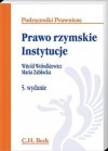 Okładka Prawo rzymskie Instytucje