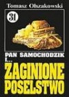 Okładka Pan Samochodzik i zaginione poselstwo