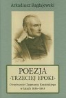 Okładka Poezja Trzeciej epoki