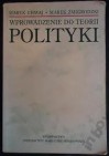 Okładka Wprowadzenie do teorii polityki