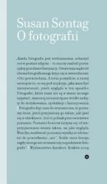 Okładka O fotografii