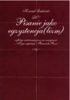 Okładka Pisanie jako egzystencja(lizm) – refleksja autotematyczna na marginesie Księgi niepokoju Fernanda Pessoi