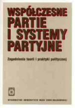 Okładka Współczesne partie i systemy partyjne