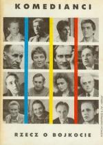 Okładka Komedianci. Rzecz o bojkocie