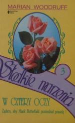 Okładka W cztery oczy