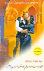 Okładka Rycerska powinność