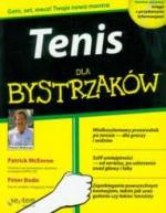 Okładka Tenis dla bystrzaków