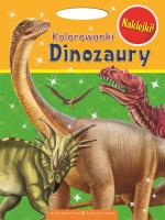Okładka Duże kolorowanki. Dinozaury