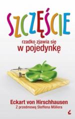 Okładka Szczęście rzadko zjawia się w pojedynkę