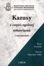 Okładka Kazusy z części ogólnej zobowiązań