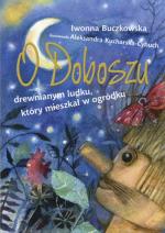 Okładka O Doboszu, drewnianym ludku, który mieszkał w ogródku