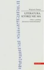 Okładka Literatura, której nie ma