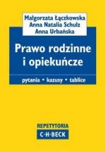 Okładka Prawo rodzinne i opiekuńcze. Repetytoria Becka