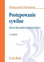Okładka Postępowanie cywilne