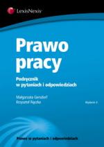 Okładka Prawo pracy. Podręcznik w pytaniach i odpowiedziach