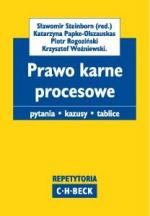 Okładka Prawo karne procesowe