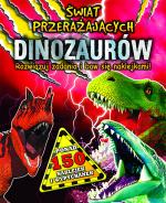 Okładka Świat przerażających dinozaurów