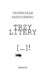 Okładka Trzy litery