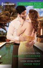Okładka Argentyński sen. Szejk szuka żony
