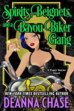 Okładka Spirits, Beignets, and a Bayou Biker Gang