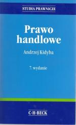 Okładka Prawo handlowe