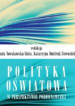 Okładka Polityka oświatowa w perspektywie porównawczej