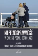 Okładka Niepełnosprawność w okresie późnej dorosłości