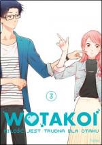 Okładka Wotakoi. Miłość jest trudna dla otaku #3